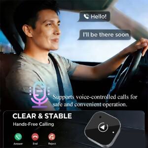 Gallop Sprite 2in1 유선 무선 CarPlay 어댑터 안드로이드 호환 오토 유선 있는 차량용 AI 스마트 박스
