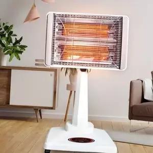 [RIZPICK]고효율 근적외선 히터 스탠드 전기 히터 가정용 난방기 국산 저전력