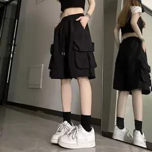 폴앤폴 와이드 카고 밴딩 팬츠