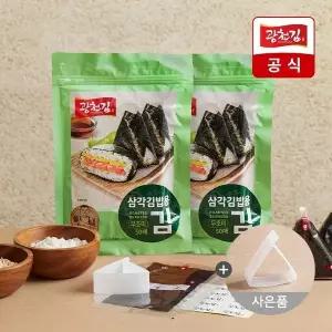 [광천김] 삼각김밥김 (무조미) 100매 +삼각틀 증정