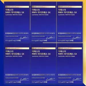 [셀러허브]여에스더 NMN 파이토에스 5x 엔엠엔 필름형 30매 x 6박스 (S33306079)