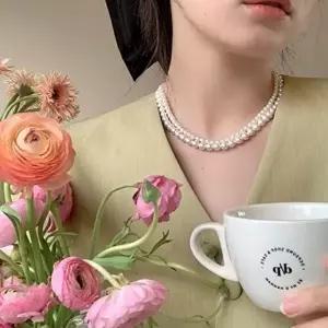 여성 목걸이 주얼리 목걸이 데일리 초커 선물 원석 액세서리 악세사리-WFNUPO3