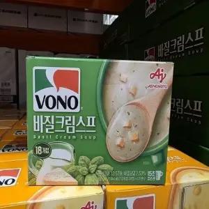 [코 스트코] 보노 바질크림 스프 17g x 18개입