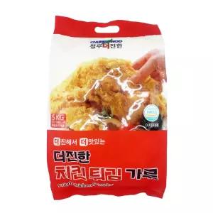 청우 더진한 치킨튀김가루 5KG /