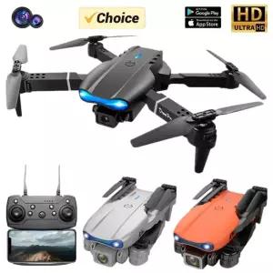 드론 미니 E99 4K WIFI HD 카메라 FPV Foldable RC 항공 사진 Quadcopter 헬리콥터 휴일