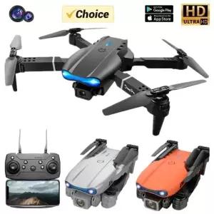 드론 전문가용 접이식 미니 E99 HD 4k 카메라 WIFI FPV RC 항공 사진 쿼드콥터 헬리콥터