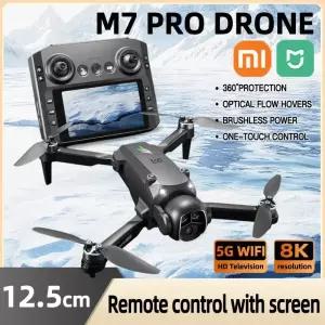 드론 샤오미 미지아 M7 4K 전문가용 8K HD 항공촬영 5G WIFI 브러시리스 파워 RC 접이식 쿼드콥터