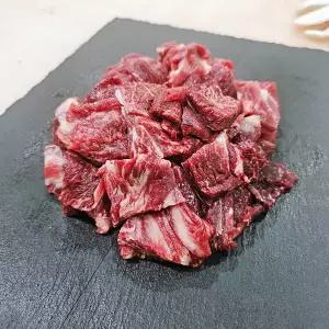 [한우][산들] 1++등급 한우국거리(혼합) 800g+한돈찌개거리 500g