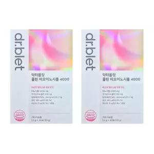 닥터블릿 콜린 미오이노시톨 4000 (30포) 2박스 질유래유산균 엽산 비오틴 비타민