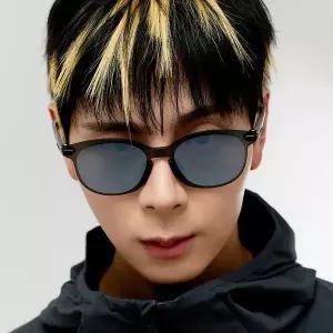 [윙]WING 플래토 Flatto 블랙 블루 라운드 초경량 심리스 미러 렌즈 선글라스 브롬톤 데일리 5% 할인