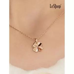 [르샵]14K 위시 클로버 목걸이 GoldPlated LJ5333BRN_P416857418