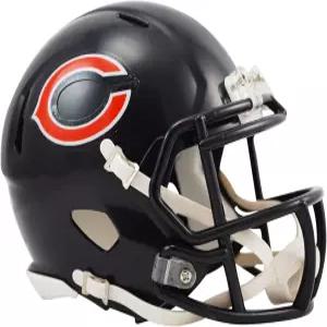 스포츠 기념품 리델 시카고 스 레볼루션 스피드 미니 축구 헬멧 NFL