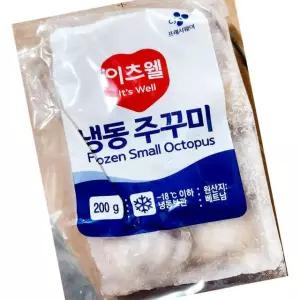 이츠웰 주꾸미 홀 6미 200g 냉동주꾸미