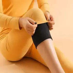 BAZE LW 쑥뜸패치 자가 발열 무릎 밴드 보호대 순면원단