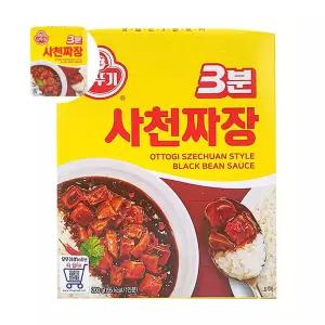 오뚜기 3분 사천짜장 200g 4개
