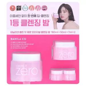 바닐라코 클린 잇 제로 클렌징밤 180ml 1개 + 50ml 1개 + 7ml 2개