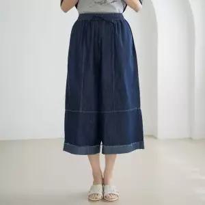 엄마옷 마담4060 헤이디데님버뮤다팬츠 -QPN2604057-