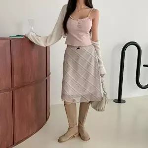 [옷자락]여성 여름 기본 그물 볼레로 카디건