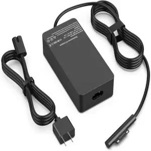 Microsoft Surface 노트북 스튜디오 Book 3/4/5 Pro 7/6/5/4/3 Go USB 포트가 있는 15V 6.6A 전원 공급