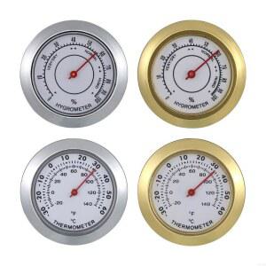 샤워LED온도계 욕실 화장실 수온 아날로그 HYGROMETER 온도 43MM 습도 미니
