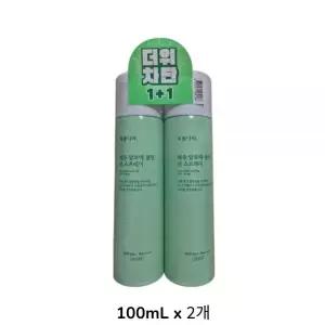식물나라 제주 알로에 쿨링 자외선 차단 선 스프레이 100ml 2개 SPF50+ PA++++