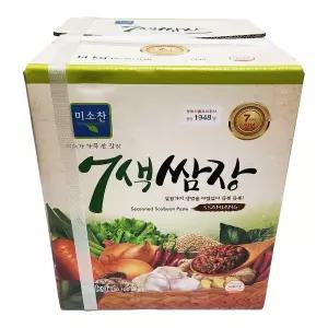 미소찬 7색쌈장 14kg