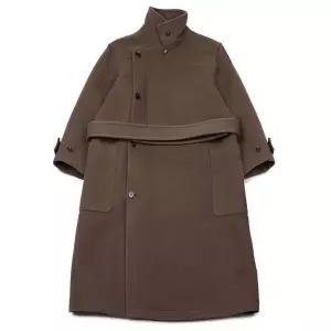 라프리마 르메르 랩 코트 CO1037-LF1116-BR500