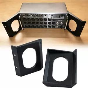 Behringer XR8/Behringer XR6/SD8 및 das MR8/MR6용 통합 랙 마운트 이어 플러시 키트 디지털 믹서용