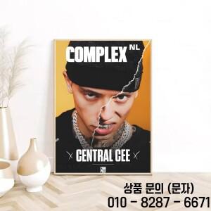 가수 C Central Cee 포스터 HD 스티커 벽 홈 거실 기숙사 바 미적 장식