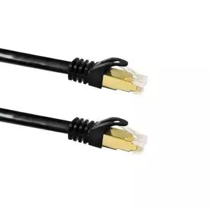 CAT8 랜케이블10M 블랙 S-FTP 기가 인터넷속도 허브 데이터전송 안전성