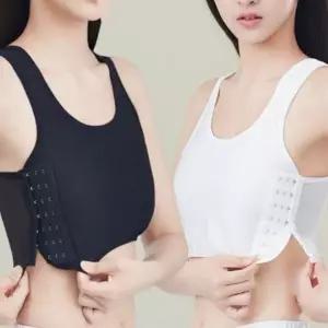[하프클럽/]여성용 데일리 레이어드 조절 가능한 코르셋 압박 보정 나시