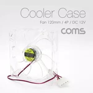 고품질 TBZ Coms 쿨러 케이스용 CASE (120mm) 투명 Cooler 쿨러 팬 BT394 쿨...