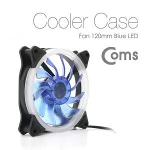 고품질 TBZ Coms 쿨러 케이스용 CASE 120mm Blue LED Cooler 쿨러 팬 4Pin 3Pin ...