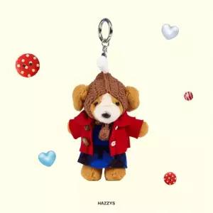 [롯데백화점]헤지스ACC [HARRY]브라운 바라클라바 해리 강아지키링 HIHO5F120W1