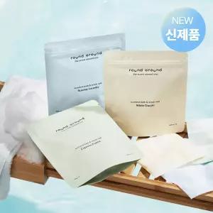 [신상]라운드어라운드 센티드 배쓰스크럽 솔트 30g 3매 3종