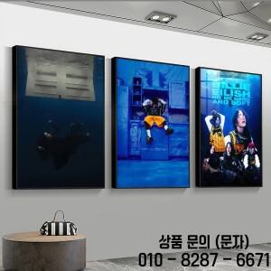 가수 B B Billie E Eilish의 정교하고 세련된 테마 포스터 스티커는 거실과 카페 장식에 적합합니다.