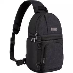 [관부가세포함] MOSISO 카메라 슬링백 DSLR/SLR/미러리스 백팩 케이스 충격 사진 삼각대 홀더 및