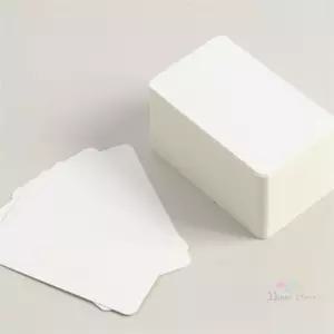 찌니스토어 무지 카드종이 100매 5.5X9CM 편지카드