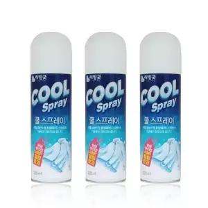 쿨 스프레이 스포츠 레져 급속냉각 220ml X 3개