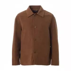 오라리 COTTON MOLE MELTON HAND SEWN BLOUSON A23SB02MW BROWN) 코튼 몰 멜튼 핸드쏘운 블루종)