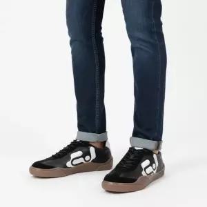 이티스 SANTOS LEATHER BLACK F006017) SANTOS 스니커즈)