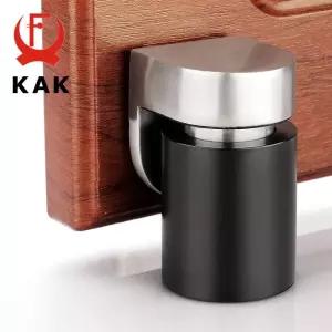 자석도어스토퍼 현관문 말발굽 KAK 304 스틸 도어 스톱 리테이너 원통형 플로팅 자석 스톱퍼 가구