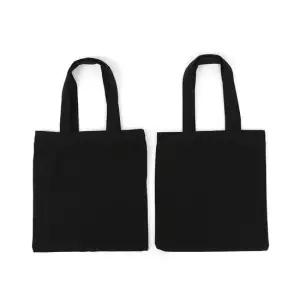캔버스백 무지 에코백 나만의 블랙 숄더백 29x32.5cm 2p세트