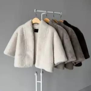 F/W 밍크 케이프 자켓 6color