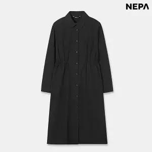 [네파] 여성 컴포 쿨 롱 셔츠 원피스 (7M42866-C01)
