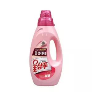애경 BWM838Y6 울샴푸 울 세탁 액상 빨래 중성 세제 1L