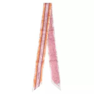 라프리마 페라가모 그라브뤼 프린트 퓨어 스카프 32-1131-01 ORANGE+RED 785719