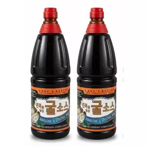 미담채 전복을 넣은 굴소스2.2kg 2개