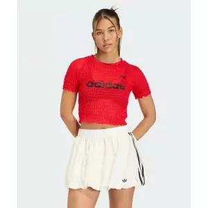 매장정품 ADIDAS 아디다스 스모크드 칼리 티셔츠 - 레드 KE3432 1492283