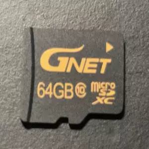 지넷시스템 지넷 블랙박스 정품 메모리카드 64GB SD카드
